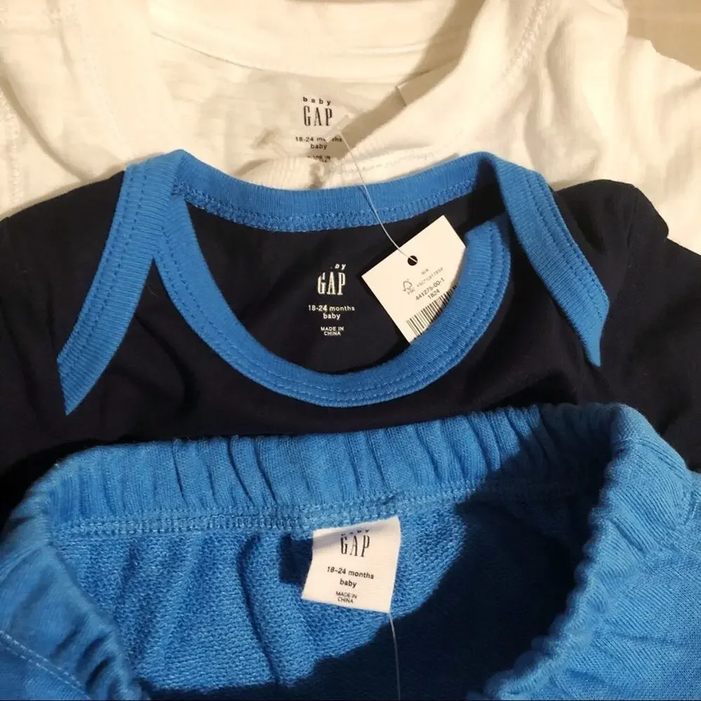 NWT Gap 18-24 Month “Team Daddy” Mix and Match Outfit Set